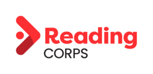 Red Reading Corps logo.