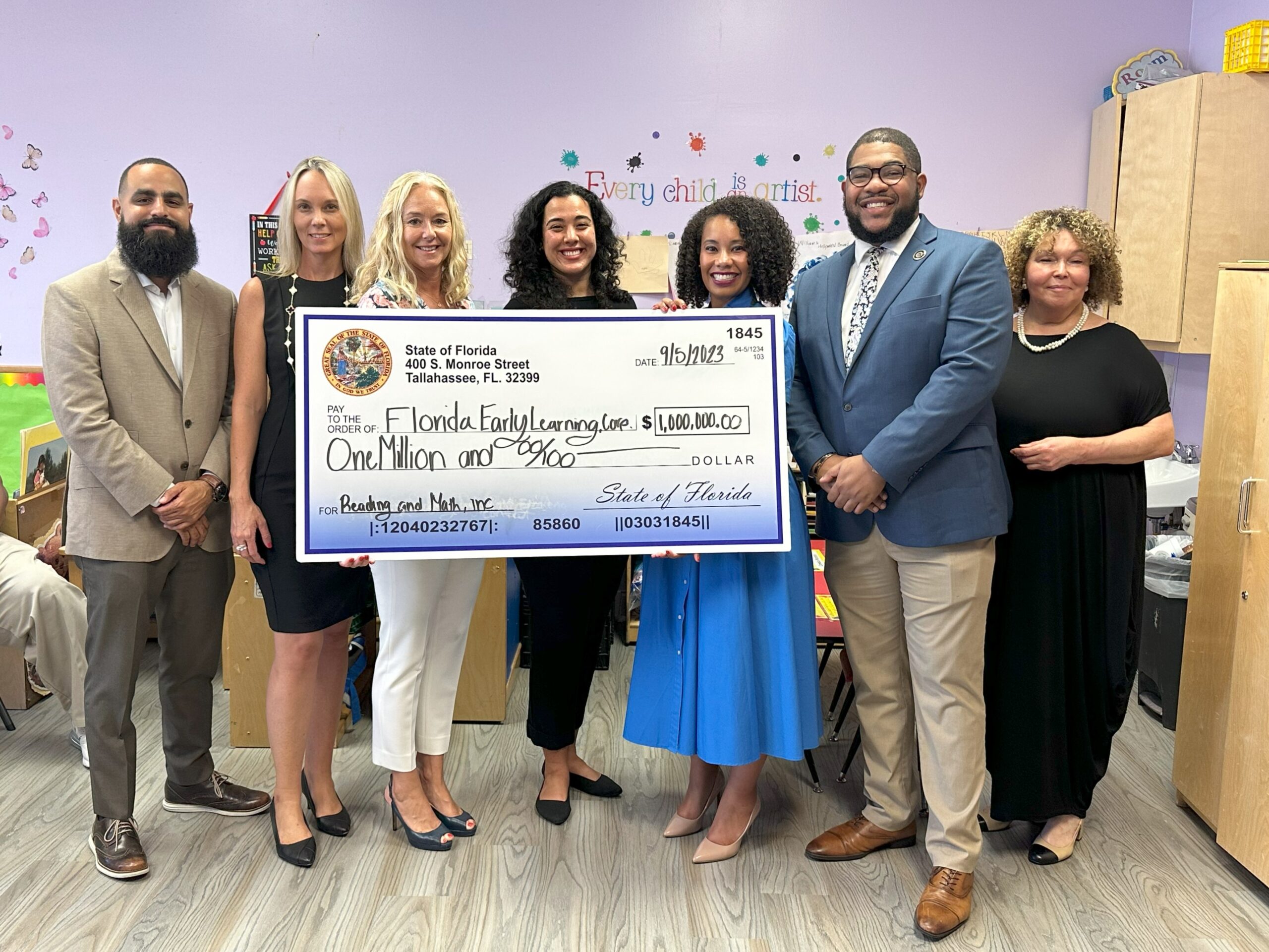 Florida Early Learning Corps Receives $1M Investment  