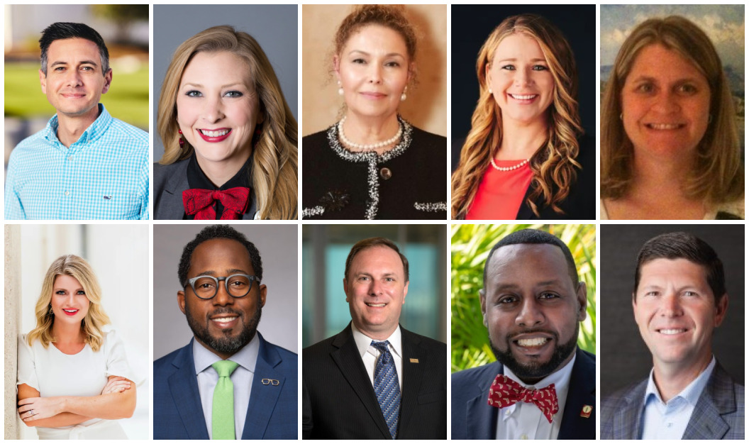 Compilation of the Florida Early Learning Council Board Members.