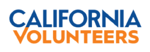 California Volunteers logo.