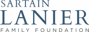 Sartain Lanier Family Foundation logo.