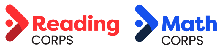 Reading Corps Math Corps logos.