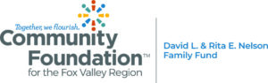 Community Foundation for the Fox Valley Region logo.